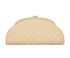 Quilted Timeless Clutch, back view
